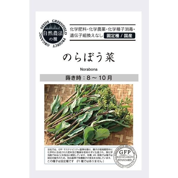 のらぼう菜 ナバナ 種 オーガニック 自然栽培の種 固定種