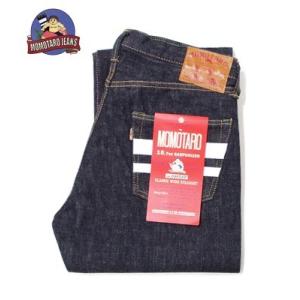 桃太郎ジーンズ 出陣モデル MOMOTARO JEANS 15.7oz 特濃インディゴ出陣クラシックストレート 0905SP｜organweb