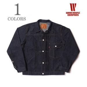 ウエアハウス 13.5oz 1stタイプ デニムジャケット WAREHOUSE Lot 2001XX...