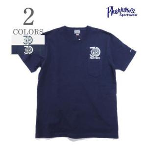 フェローズ 30周年 半袖 ロゴ ポケTEE PHERROW'S 30th Anniversary PRINT TEE with POCKET 21S-PPT-30th｜organweb