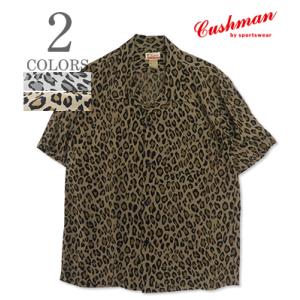 CUSHMAN（クッシュマン） リネンオープンカラーシャツ リネン100
