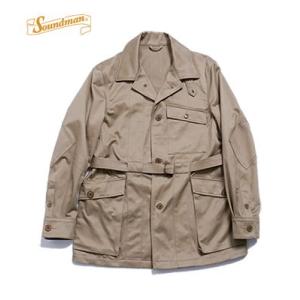 SOUND◇MAN サウンドマン インディゴ染色 刺し子 カバーオール SOUND◇MAN サウンドマン インディゴ染色 刺し子 カバーオール
