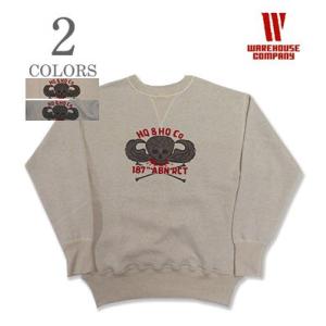 ウエアハウス 裏起毛 丸胴 セットインスリーブ スウェット WAREHOUSE HQ &amp; HQ Co...