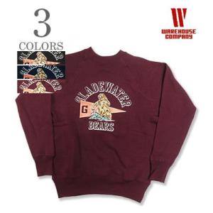 Warehouse フロッキースウェット 楽天市場】WAREHOUSE ウエアハウス フロッキープリント ラグラン