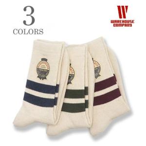 ウエアハウス Made in Japan 総パイル コットン100% パイルソックス WAREHOU...