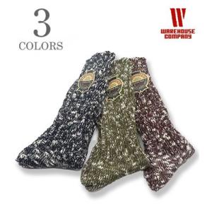 ウエアハウス Made in Japan ゾッキ仕様 コットン100% クラシックスタイルソックス ...