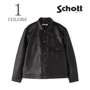ショット シープレザートラッカー レザージャケット 782-3950128 Schott SHEEP LEATHER 1st TRACKER JACKET 5950015