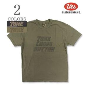 ウエス 半袖　16番単糸　天竺　プリントTシャツ UES  『T.C.R. SST』 652602