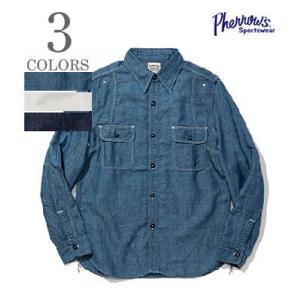 Pherrow's（フェローズ） ウールメルトン Chief Petty Officer シャツ