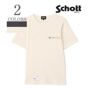 ショット 半袖 クルーネック 40/2リブ編み コットンTシャツ T-SHIRT ARMY RIB ...