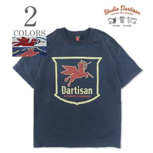 ステュディオダルチザン 半袖 吊り編み プリントTEE STUDIO D'ARTISAN Darti...