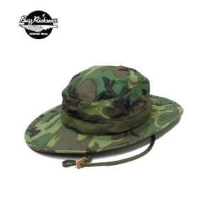 バスリクソンズ トロピカル コンバットハット BUZZ RICKSON'S HAT CAMOUFLAGE TROPICAL COMBAT TYPE II BR02585｜organweb