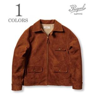 プリクエル カウスウェード ラフアウト スポーツジャケット PREQUEL 30s Rough Ou...