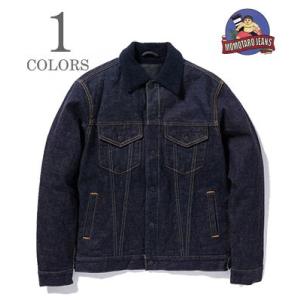 桃太郎ジーンズ 15.7oz.特濃デニム 3rd Type デニムジャケット MOMOTARO JEANS 15.7oz SELVEDGE DENIM BOA JACKET MXOT1102｜organweb