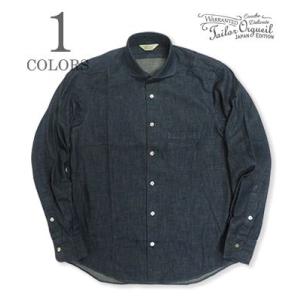 オルゲイユ 長袖 7oz.デニム ウインザーカラーシャツ ORGUEIL Denim Windsor...