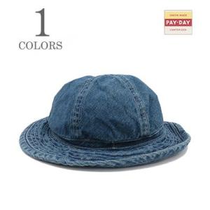 ペイデイ デニム メトロ アーミーハット PAYDAY Vintage Denim Hat PD2-AC-4｜organweb