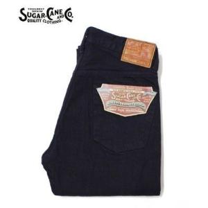 シュガーケーン スリムフィット ブラックジーンズ SUGAR CANE 13oz. BLACK DE...