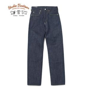 ステュディオダルチザン 阿波徳島蓼藍 カセ染 15oz.デニム レギュラーストレート ジーンズ ST...