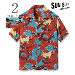SUN SURF アロハシャツ メンズ サンサーフ ハワイアンシャツ RAYON