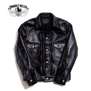 ダブル ヘリックス Double Helix ライダースジャケット レザー