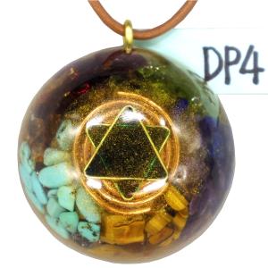 オルゴナイト プラス　ドーム ペンダント DP4　(パワーストーン 製品)