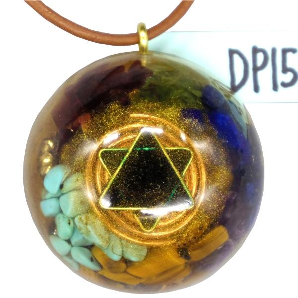 オルゴナイト プラス　ドーム ペンダント DP15　(パワーストーン 製品)