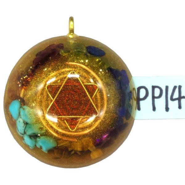 オルゴナイト プラス　ペットペンダント　PP14　(パワーストーン 製品)