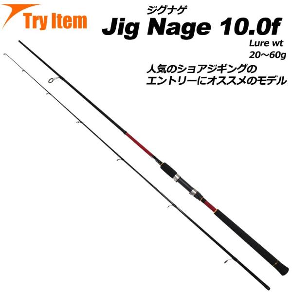 入門におすすめ ショアジギングロッド Jig Nage (ジグナゲ)10.0f (basic-042...