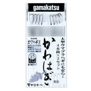 【10Cpost】GAMAKATSU FK107 船カワハギ4本仕掛 8-4(gama-330700)｜ori