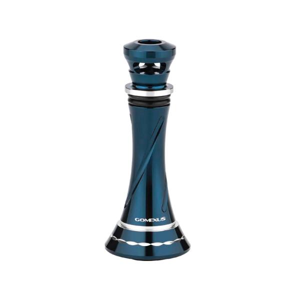 GOMEXUS セルテートSWにおすすめ リールスタンド アルミ製 ブラックシルバー R9PRO ダ...