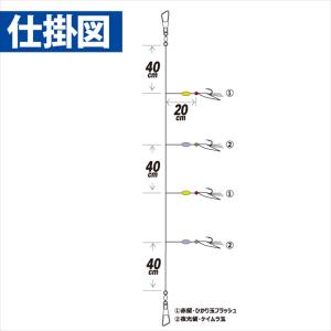 ハヤブサ SS117 実戦サビキ20 ブライト...の詳細画像1