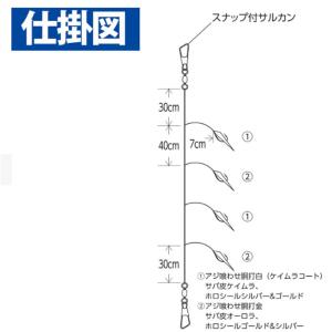 ハヤブサ SS428 船極ライトタックル落し込...の詳細画像1