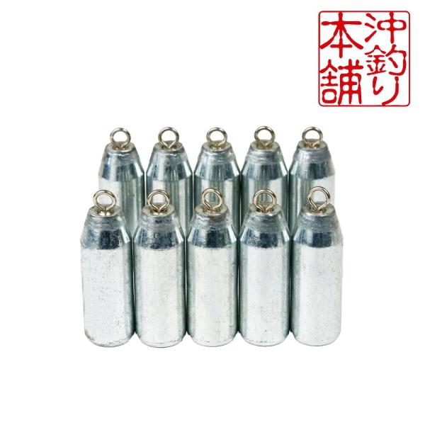 おり釣具 沖釣本舗オモリ エコバージョン 10号 10本入(ori-785389)[M便 1/2]爆...