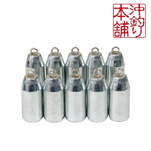 おり釣具 沖釣本舗オモリ エコバージョン 12号 10本入(ori-785396)[M便 1/2]爆...