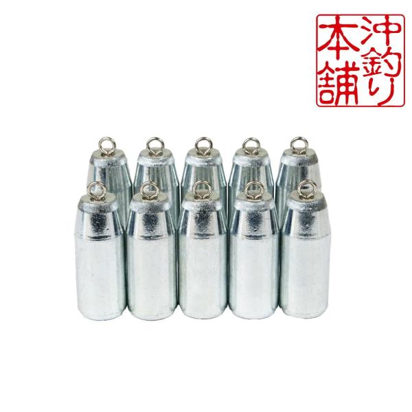 おり釣具 沖釣本舗オモリ エコバージョン 20号 10本入(ori-785402)[M便 1/1]爆...