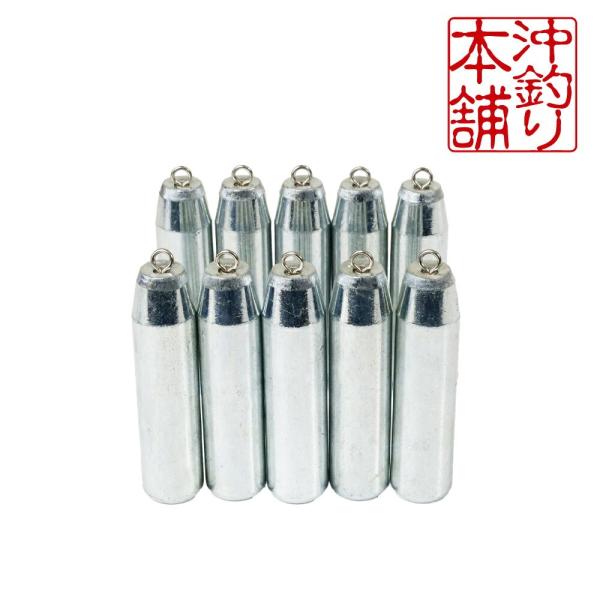 おり釣具 沖釣本舗オモリ エコバージョン 40号 10本入(ori-785440)爆買