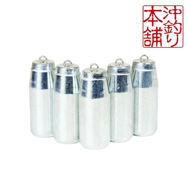 おり釣具 沖釣本舗オモリ エコバージョン 60号 5本入(ori-785464)爆買