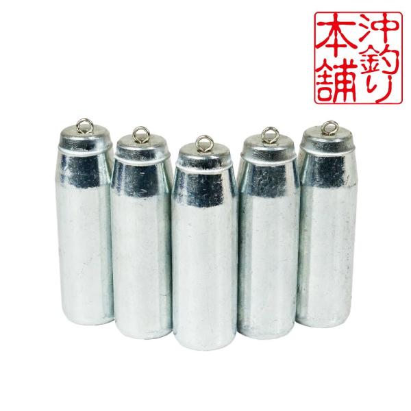 おり釣具 沖釣本舗オモリ エコバージョン 80号 5本入(ori-785488)爆買