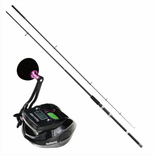 振出船竿 デジタルカウンターリール セット ファビラス船30-300 ＆ SeaMastug Dig...