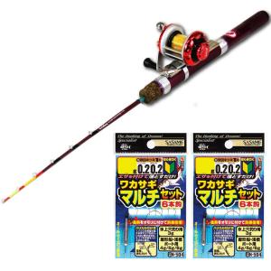 フライデー 電動ワカサギ 4点セット [ワカサギ穂先21cm ＆ ワカサギ