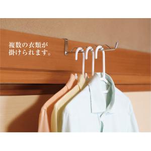 長押物掛け 1セット2個入り クローム ブラッ...の詳細画像3