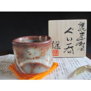 抹茶碗 志野 茶碗（共箱）源九郎窯 加藤健 KA-189 : 織部の器 千瓢