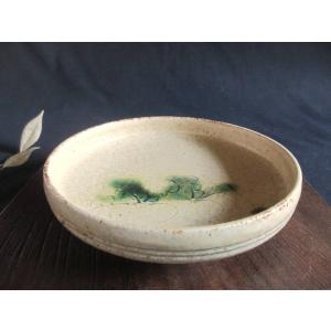 康元窯 佐藤公一郎作 黄瀬戸 蕪紋 かぶら柄　たらい皿 和食器　名工作品　５枚 小鉢 梅花皮 赤志野 深小鉢 康元窯・佐藤公一郎作(2個組) : 織部の器