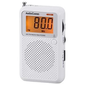 オーム電機AudioComm ラジオ 液晶表示...の詳細画像3
