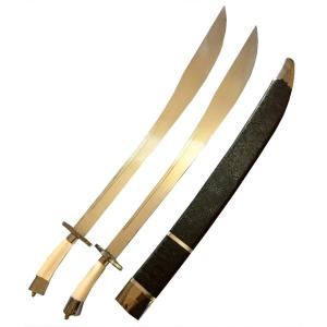 中国武術　太極拳用響双刀　カンフー　少林寺　三国志