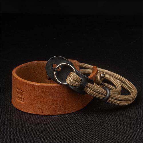 WOTANCRAFT | ヴォータンクラフト | パラシューター ハンドストラップ｜リング｜ブラウン...