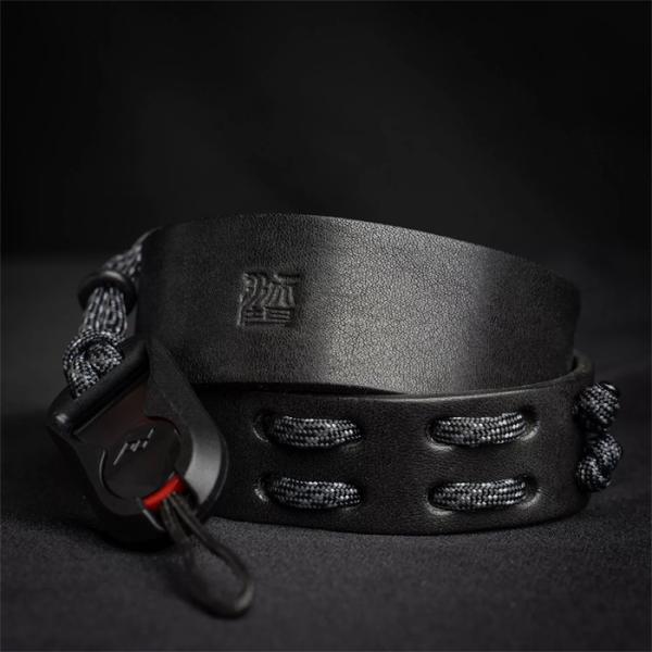 WOTANCRAFT | ヴォータンクラフト | パラシューター カメラストラップ｜ブラック x グ...