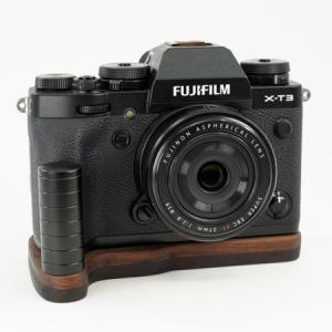 JBカメラデザイン FUJIFILM X-T3専用グリップ付カメラベースV2.0 ＜ウェンジ＋ウォル...