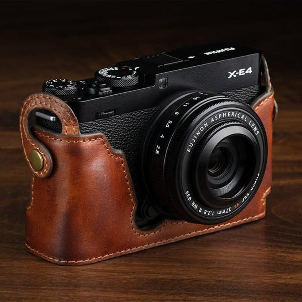 KAZA FUJIFILM X-E4専用ハーフレザーケース