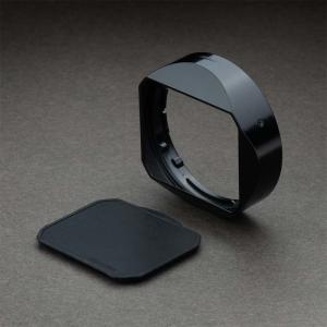 スクエアフード FUJIFILM XF18mmF1.4 R LM WR専用 角型アルミフード